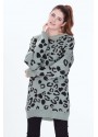 LEOPAR DESENLİ TRİKO TUNİK 